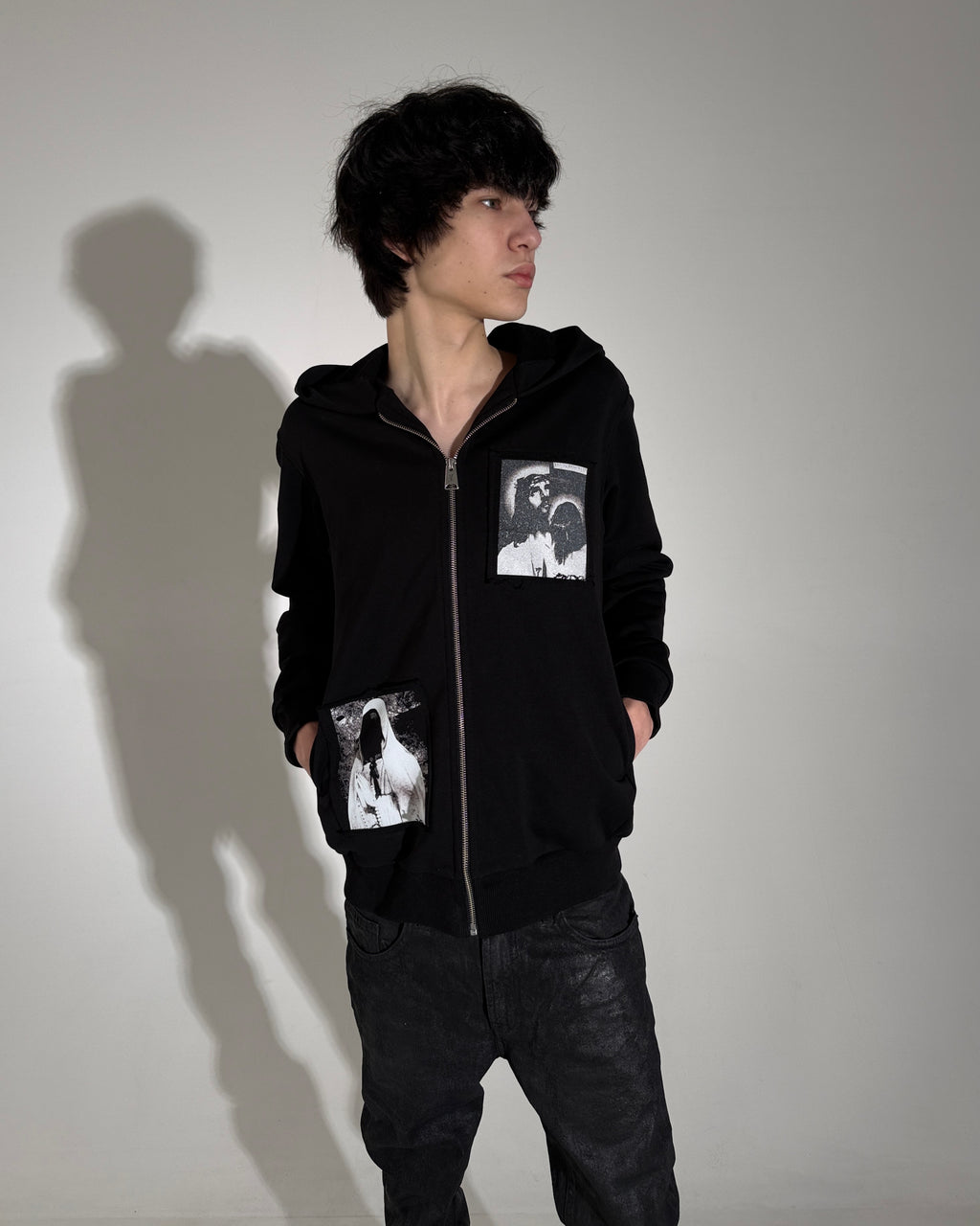 Strella «God bless» Zip-hoodie