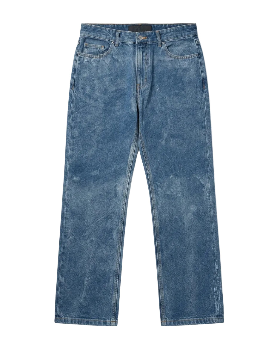 Strella blue “Waxed” jeans
