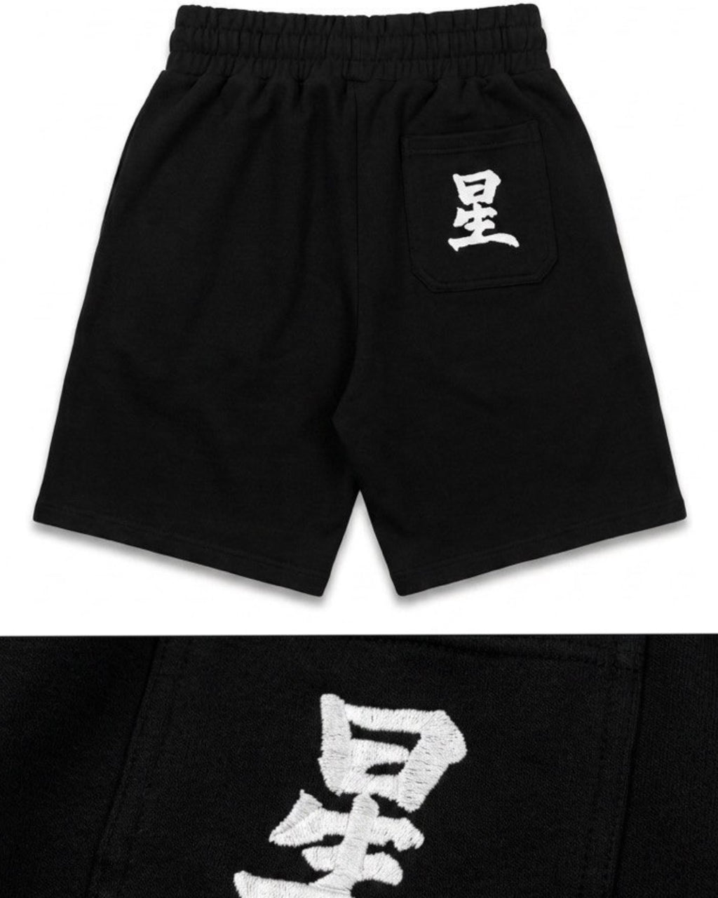 Black “Unknown” Shorts