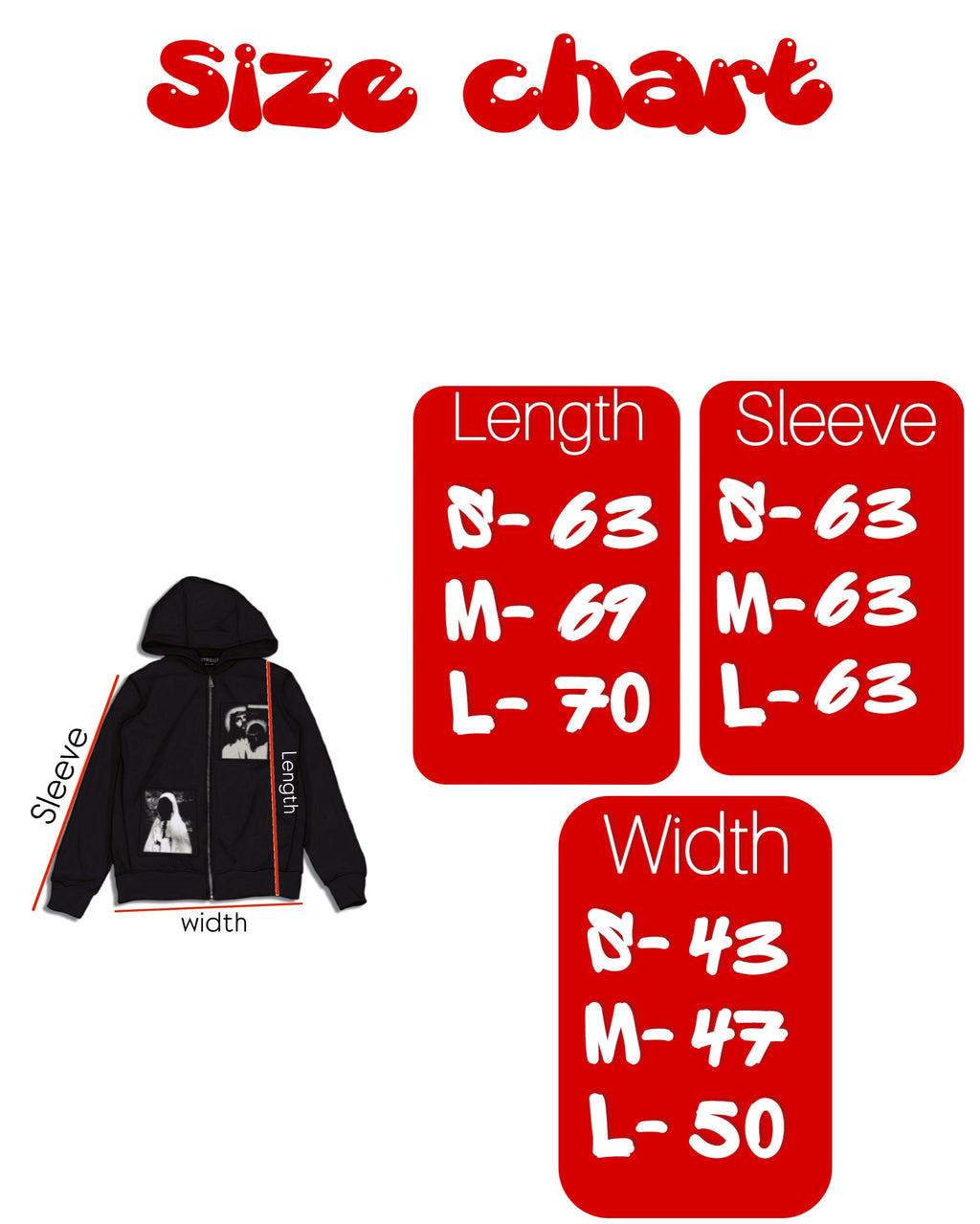 Strella «God bless» Zip-hoodie